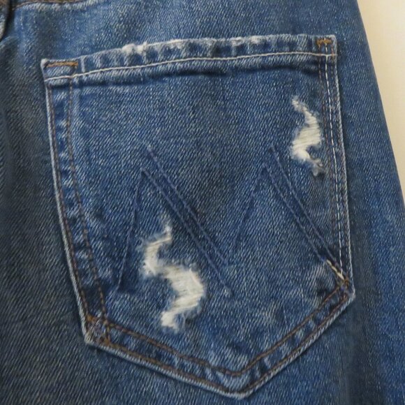 MOTHER SUPERIOR The Tomcat Jeans in Playing With Scissors - Size 24 - Picture 12 of 16